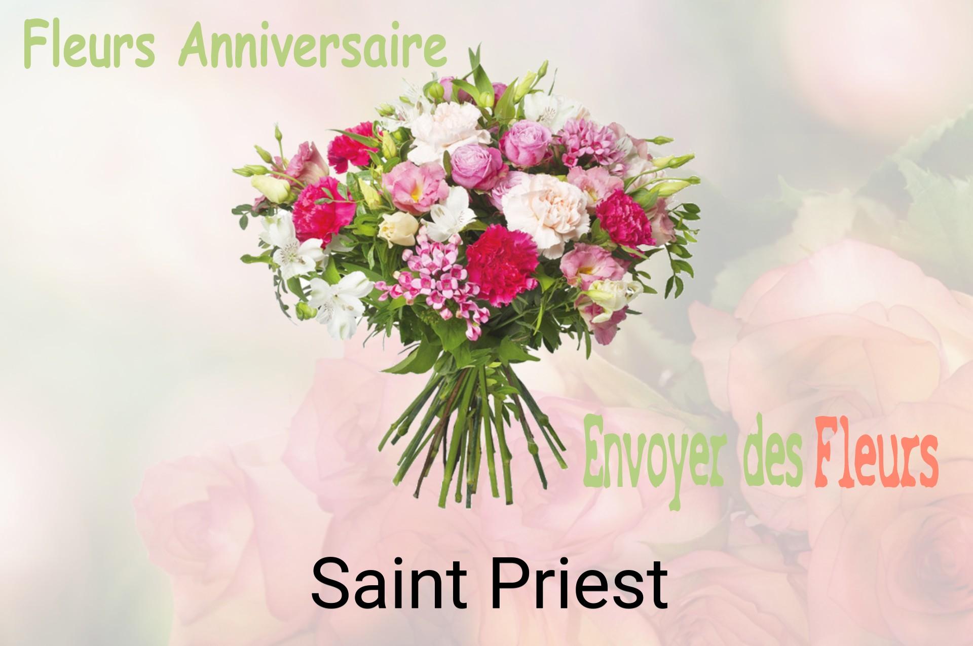 Bouquet de fleurs d’anniversaire livré à Saint-Priest